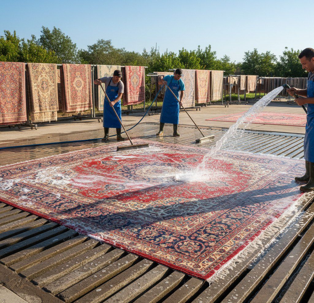 شستشوی فرش دستباف